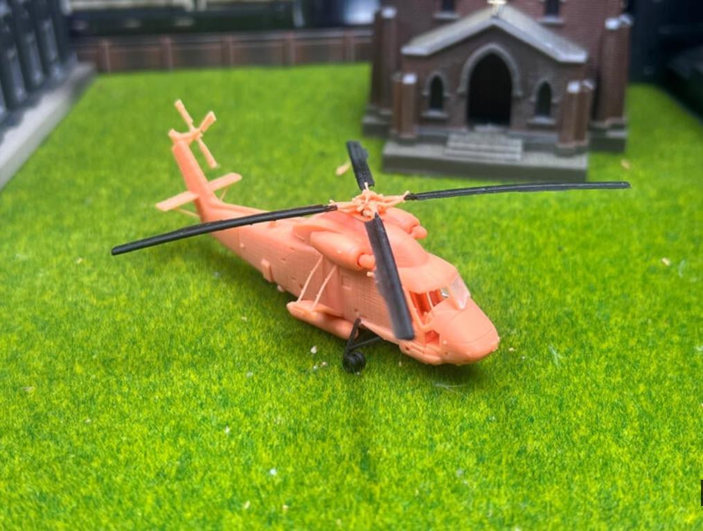 SW 3D resin kit no.1132 1/144 Kaman SH-2 Seasprite
