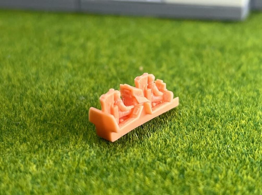 SW 3D resin kit no.1044 1/144 F-14 B Cockpit parts for F-toys (including two pilots)