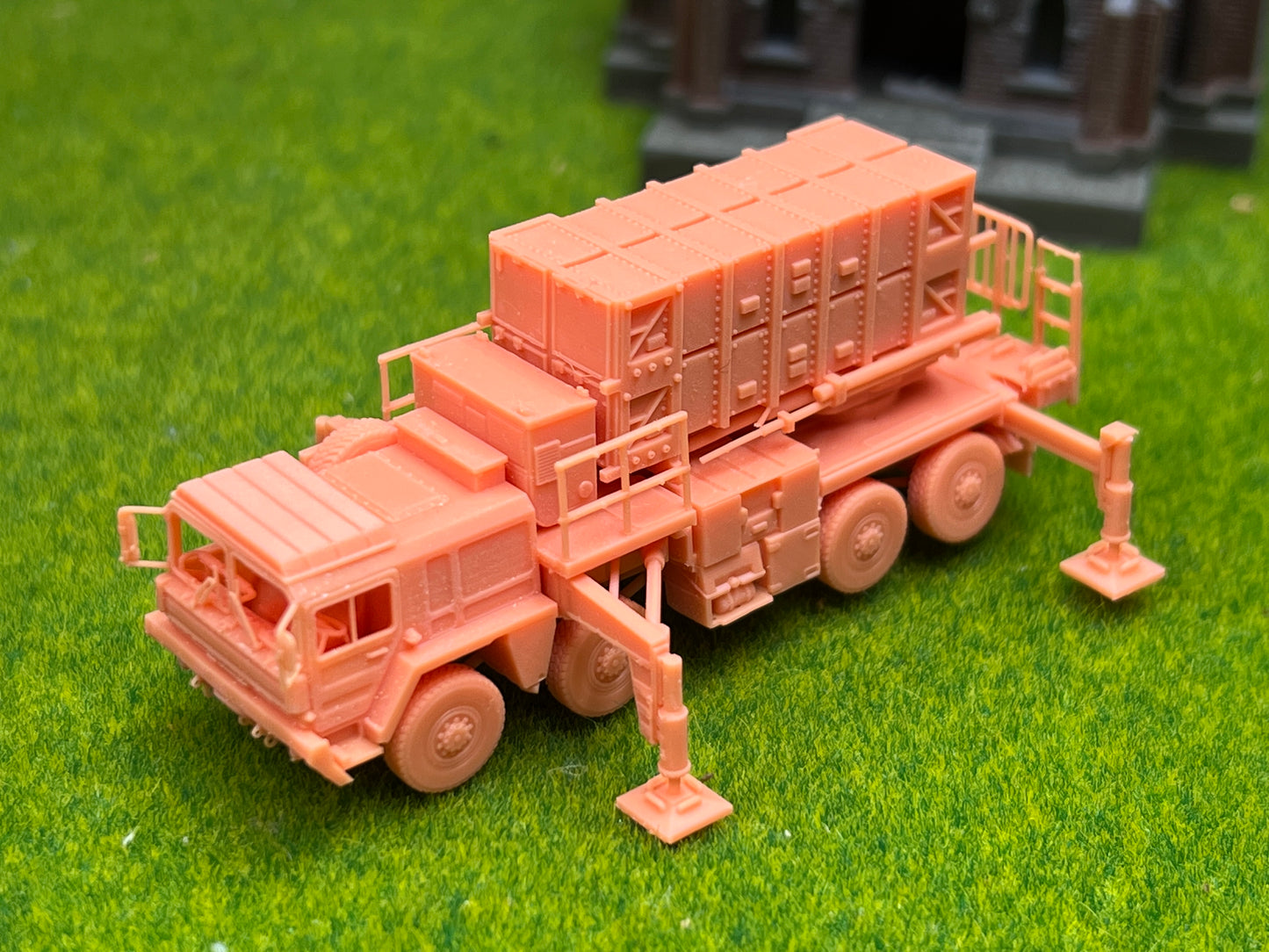 SW 3D resin kit no.1185 1/144 man 8x8 patriot launcher