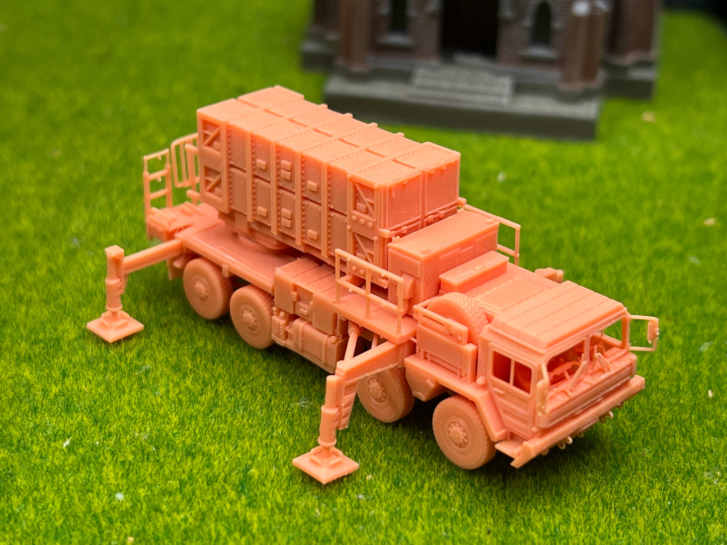 SW 3D resin kit no.1185 1/144 man 8x8 patriot launcher