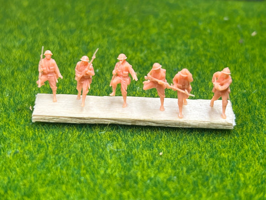 SW 3D resin kit no.1210 WWI British Infantry 1916 03 Soldiers on the Offensive