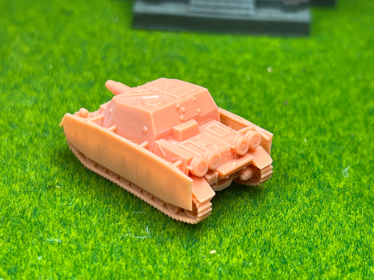 SW 3D resin kit no.1218 1/144 Sd. Kfz. 166 Brummbär with Shield